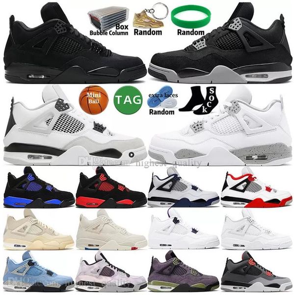 

2023 boots basketball shoes 4 4s red thunder university blue tour yellow 11 11s cool grey animal instinct 25th anniversary black cat men