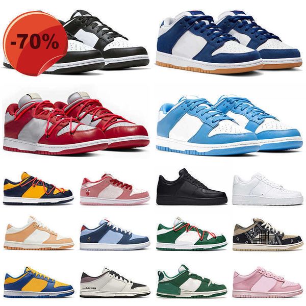 

low running shoe low 1 one men women disrupt offs white valentine pink curry runner sneaker big size 13, Black