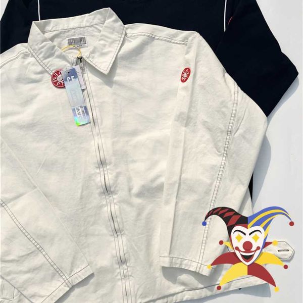 

men's jackets 2022fw cavempt ce vintage versatile denim shirt jacket men women cav empt coats outerwear clothes t221206, Black;brown