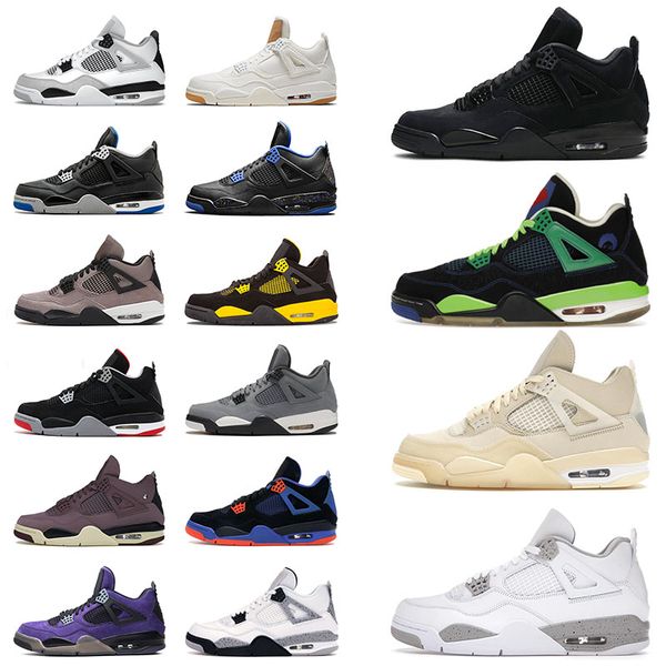 

sneakers basketball shoes jumpman 4 red cement cavs sail military black new black cat white oreo jumpman 4s mens womens trainers iv cactus j