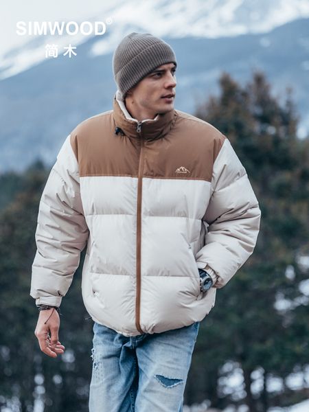 

mens vests winter warm 90% white goose down coats men oversize puffer jackets thick water repellent bomber 221206, Black;white