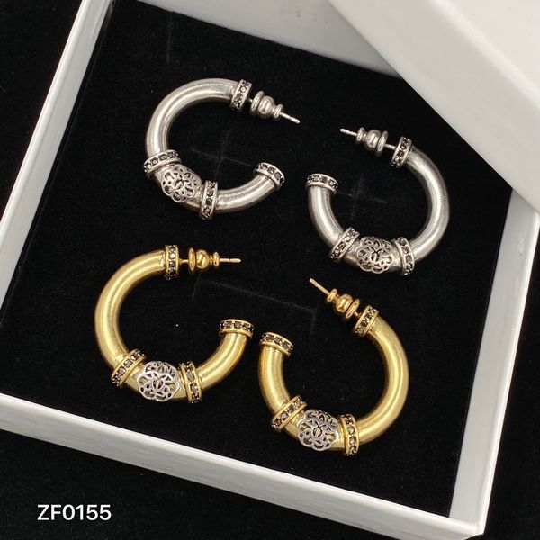 

hoop earring ear studs skeleton skull hoops retro vintage applique elbow c type black diamond stud earrings women hiphop rock punk ear cuff, Golden;silver