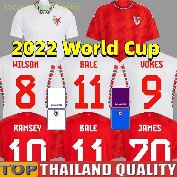 

2022 wales soccer jerseys player fans version bale wilson allen ramsey 22 23 national team rodon vokes home football shirt 2023 men kids kit, Black;yellow