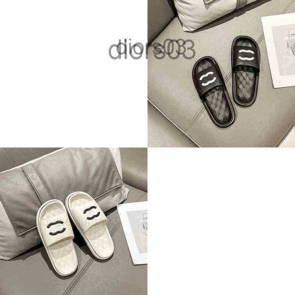 

woman channel slipper pool beach new europe and america women man lovers summer soft bottom antiskid cool h slippers, Black