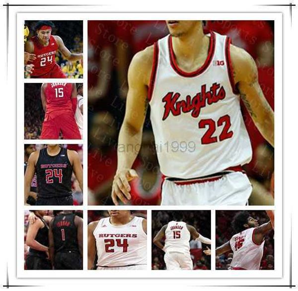 

college basketball wears 2023 rutgers scarlet knights basketball jersey custom ron harper jr. geo baker akwasi yeboah jacob young shaq carte, Black