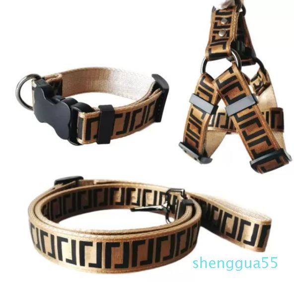 

luxury collars leashes set designer leash seat belts pet collar and pets chain for small medium large dogs cat chihuahua poodle bulldog corg, Silver