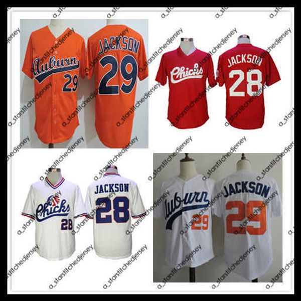 

baseball jerseys 1986 retro memphis chicks 28 bo jackson baseball jersey red white orange stitched b.jackson college baseball shirts men&#03, Blue;black