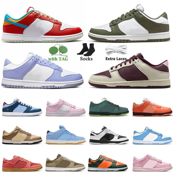 

lobster purple running shoes for mens womens dunkes low medium olive panda triple pink foam chunky dunky grey fog unc phillies dunked sports