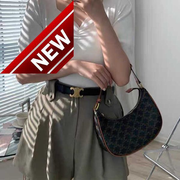 

women's designer bags 2023 new lisa the same old flower triumphal arch crescent armpit fashion one shoulder cross body portable women&#