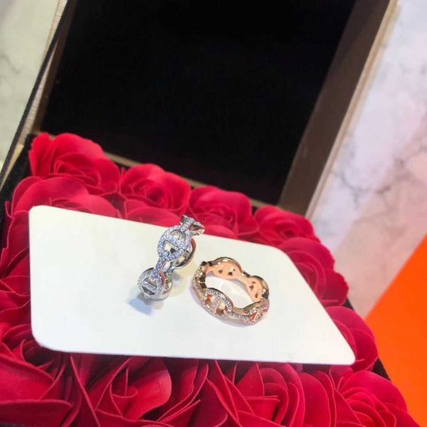 

designer hamser ring pig nose ring ins small popular fashion 18k girl, Silver