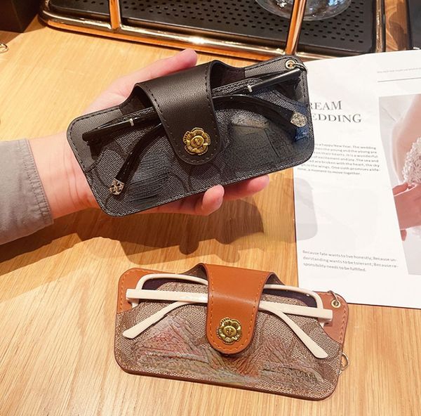 

camellia portable designer sunglasses bags myopia glasses protective storage bag for men and women