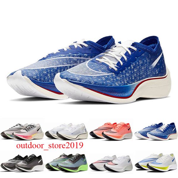 

zoomx vaporfly next 2 pegasus running shoes valerian blue black white metallic silver authentic marathon athletic jogging sports women men 3