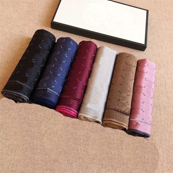 

Luxury Designer scarfes women scarf scarves winter wram with tassel double sides fashion hijab wool shawl echarpe 100% cashmere mens