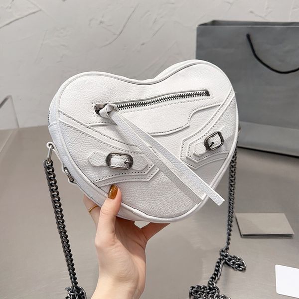 

bags designer bag handbags luxury love motorcycle bag crossbody handbag womens fashion classic solid color purses