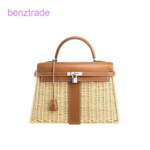 

herme kely bags for women online shop 2022 new women's rattan woven hand messenger medium x0c3