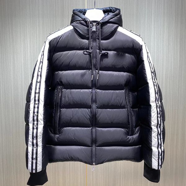 

men down jackets designer puffer jackets designer winter warm coats, Black