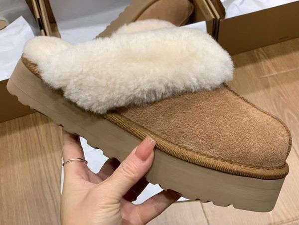 

womens boots winter fashion trend warm and cold proof indoor boots slip on wool shoes, Black