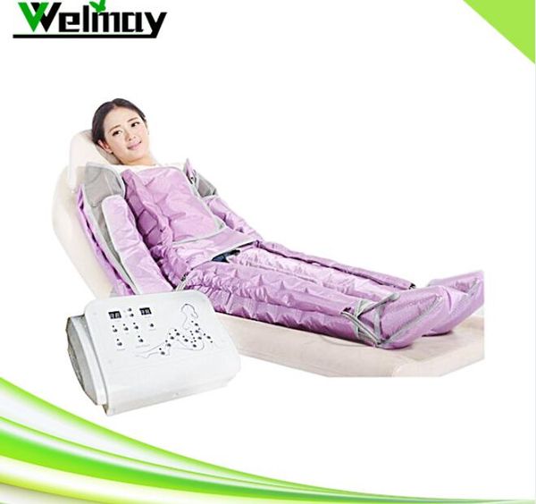 

28 air chambers pressotherapy lymphatic drainage machine spa salon clinic use body massage shaping compression boots air pressure massager f