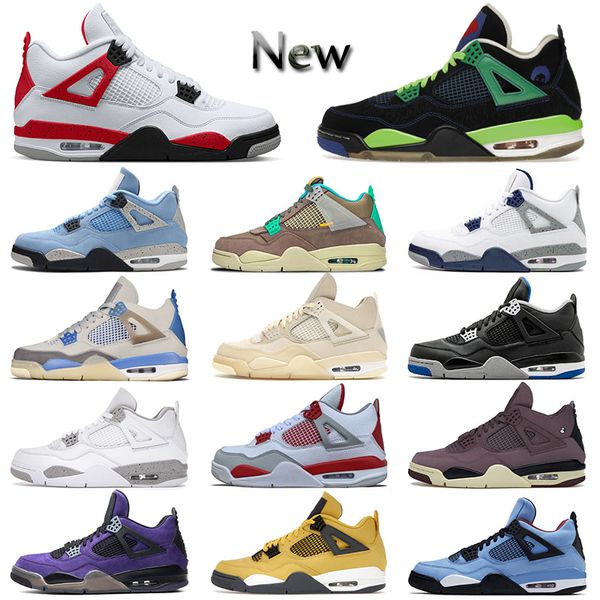 

to mens womens sneakers jumpman 4 basketball shoes sports red cement doernbecher sail oreo infrared cool grey pure money what the trainers e