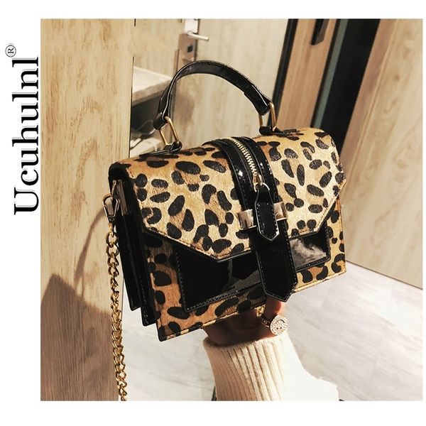 

waist bags leopard print small flap women over shoulder luxury handbags designer lady leather plush messenger 221208