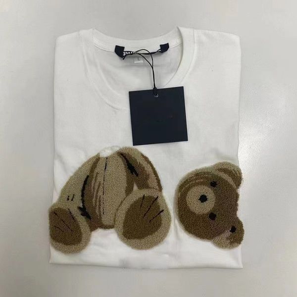 

mens t shirt designers shirt summer loose embroidery men's tshirt fashion casual luxurys tees clothing street shorts sleeve clothes, White;black