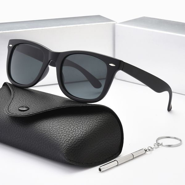 

black frame designer sunglasses for women men driving sunshade luxury vintage polarization sun glasses uv400, White;black