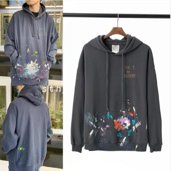 

galleryes depts autumn spring designer men women hoodie pullover sweatshirts hip hop letter print comfortable fabric soft healthy, Black