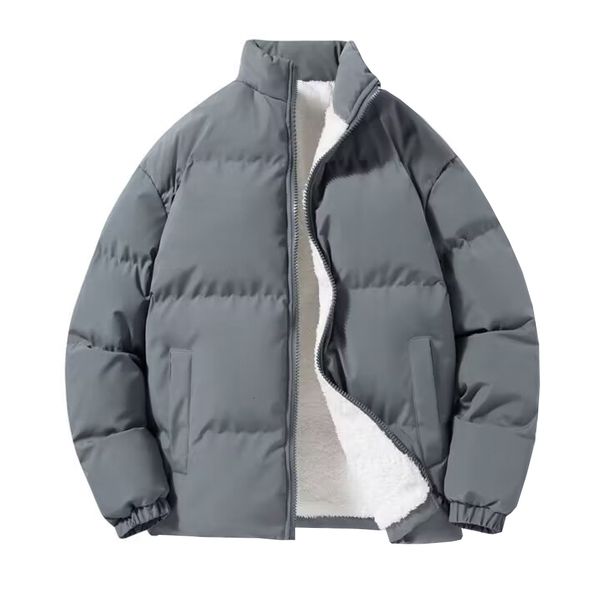 

men's down parkas 6xl 7xl 8xl plus size winter warm thick fleece fashion coats bomber jacket men autumn casual mens clothing 221207, Black