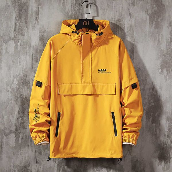 

men's jackets 2022 men streetwear jackets and coats hip hop harajuku men's windbreaker overcoat mens clothing t221206, Black;brown