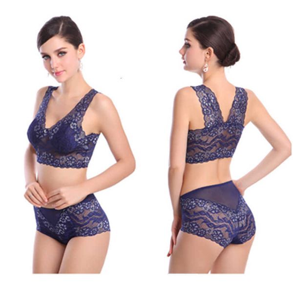 

lace back bra underwear suit large vest two piece women's underwear suit, Red;black