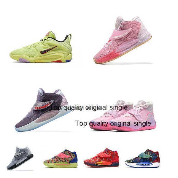 

mens kd 15 basketball shoes aimbot aunt pearl team red black white oreo blue bred colorways kevin durant 15s sneakers tennis with box