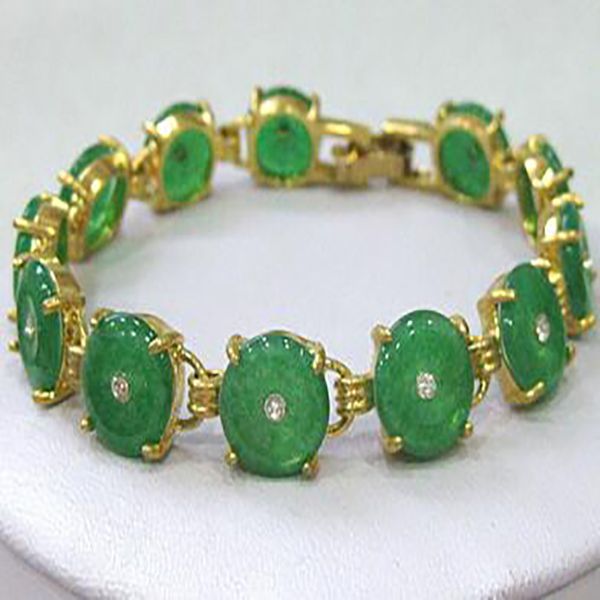 

wholesale exquisite dongguan girl jewerly store bracelet 7.5", Golden;silver