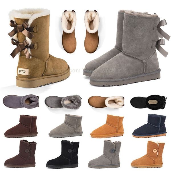 

fluffy fur snow boots ladies womens ultra mini short black brown beige light grey pink purple midnight navy desienr booties outdoor walking