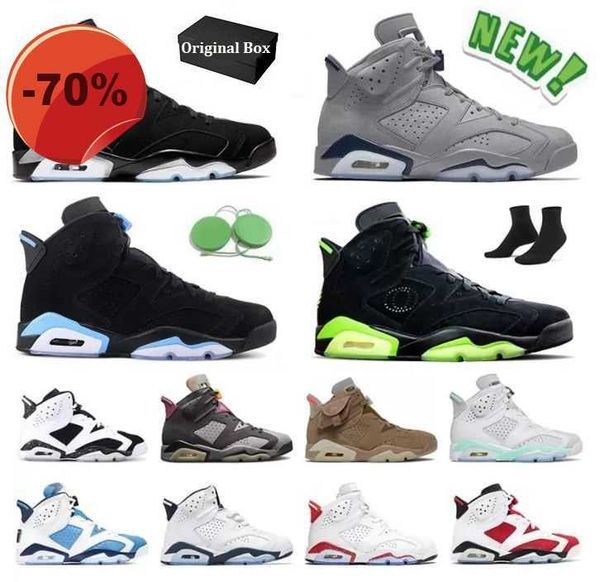 

high shoes with box 6 6s basketball shoes men women university blue red oreo midnight navy georgetown black cat iron grey mens womens outdoo