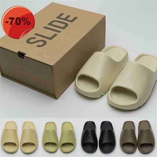 

sandals portmarket slides kany west slippers desert sand summer brown flat men women beach resin slide sandal mens