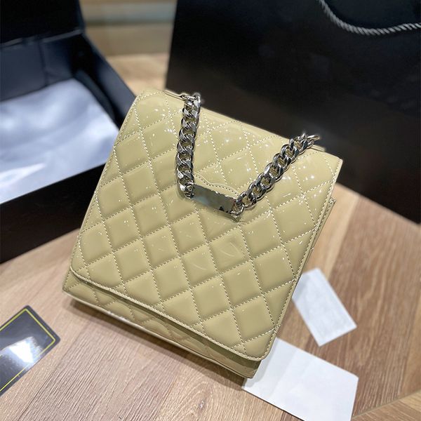 

luxury women crossbody designer bags handbags shoulder bags genuine leather silver chain tote bag messenger handbag fashion quilt daily dinn
