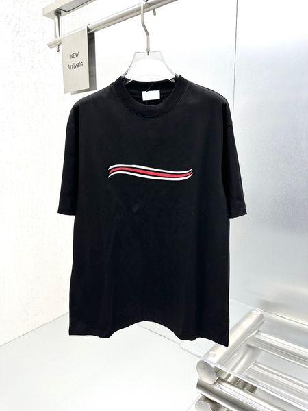 

men's plus tees & polos round neck embroidered and printed polar style summer wear with street pure cotton vbgr, Black;brown