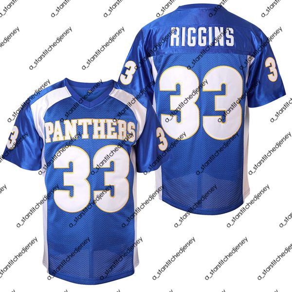 

american college football wear friday night lights jerseys #33 tim riggins dillon mens football jersey stitched, Black