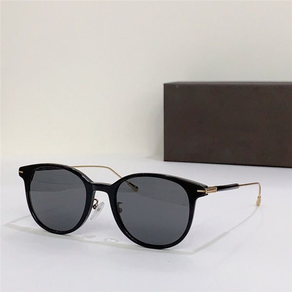 

new fashion design sunglasses 5644 round cat eye frame simple and popular style high end quality uv400 protective glasses with box, White;black