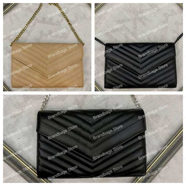 

loulou bags gold chain designer fashion leather shoulder bag envelope crossbody cross body bags women purse luxury classic pochette