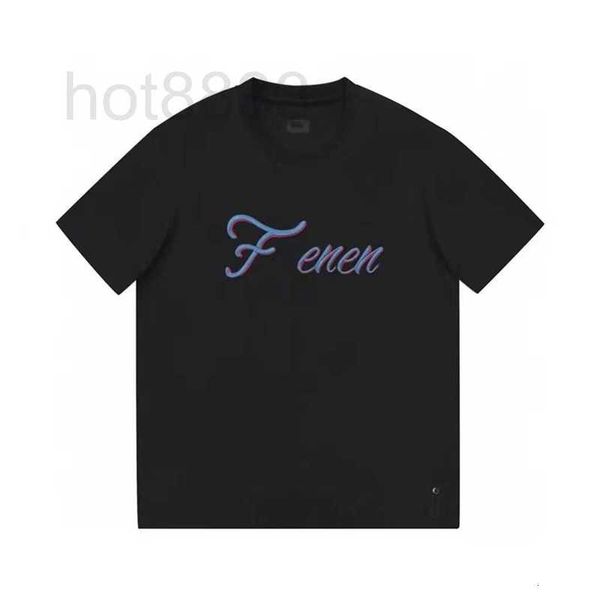 

women's t-shirt designer 2022 summer new double color overlapping three-dimensional embroidery men's and women's short sleeve, White