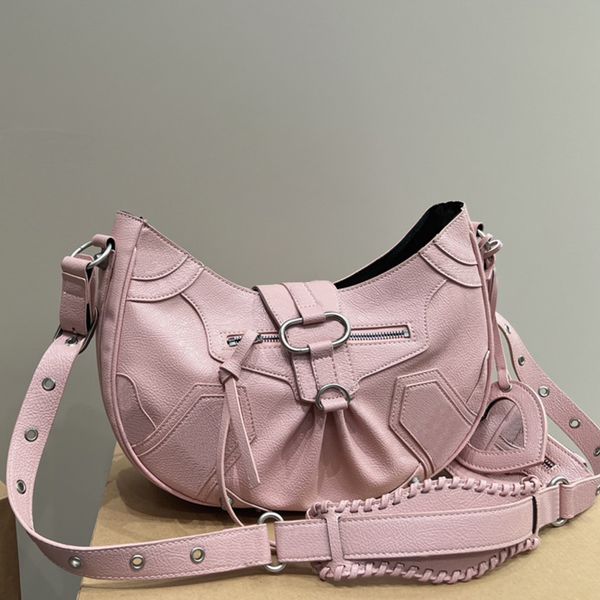 

handbags crossbody bags luxury designer bag women motorcycle bag handbag womens fashion classic solid color purses 230325