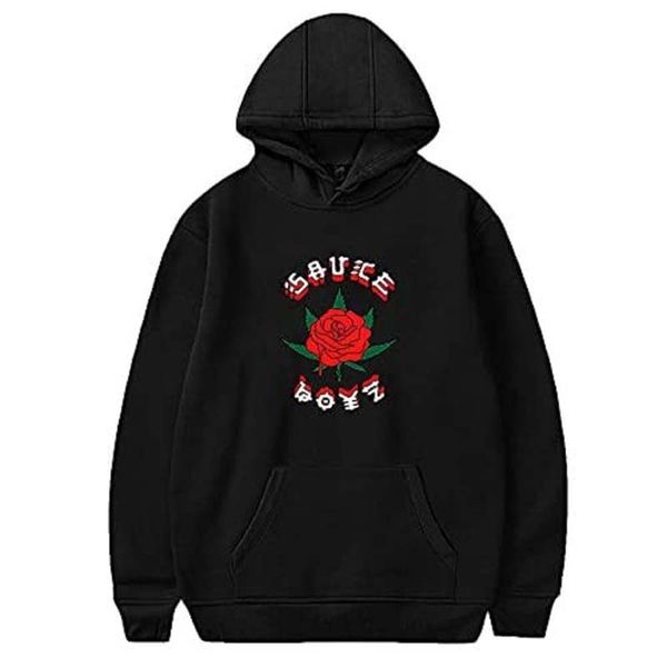 

eladio carrion merch hoodie sweatshirt men women long sleeve casual fashion pullover, Black