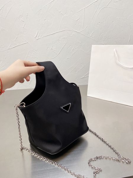 

fashion women's handbag chain single shoulder bag luxury designer crossbody bags basket purse large capacity 4 colors autumn and winter