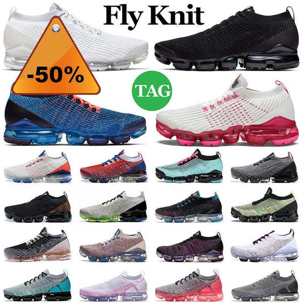

running shoes mens trainers sports sneakers triple white black snakeskin oreo grey crimson south beach fly 3.0 men knit 2.0 women