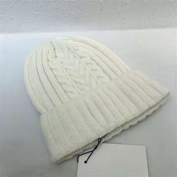 

luxury knitted hat brand designer beanie cap mens womens hats autumn winter wool caps casual fitted fashion for lovers, Yellow