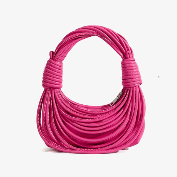 

evening bags summer fashion line bundle women hand braided knotted creative ladies shoulder messenger bag 221208