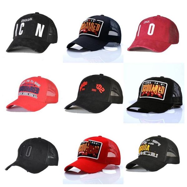 

10 colors classic baseball cap strapback icon mens designer hats casque luxury embroidery caps adjustable hat behind letter2709542, Blue;gray