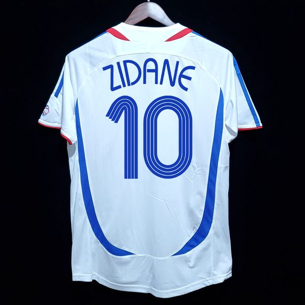

retro france 2006 soccer jerseys zidane henry football shirt, Black;yellow