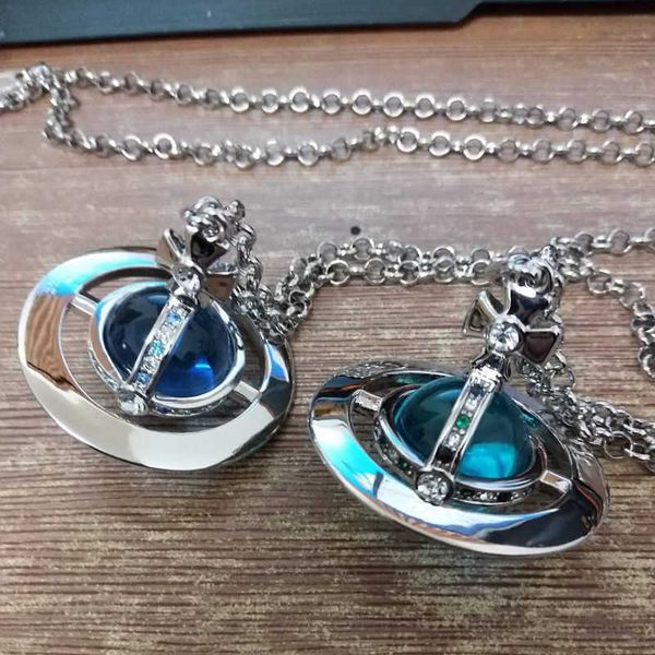 

designer viviana necklaces western empress stereoscopic transparent bead necklace carvedswjp, Silver